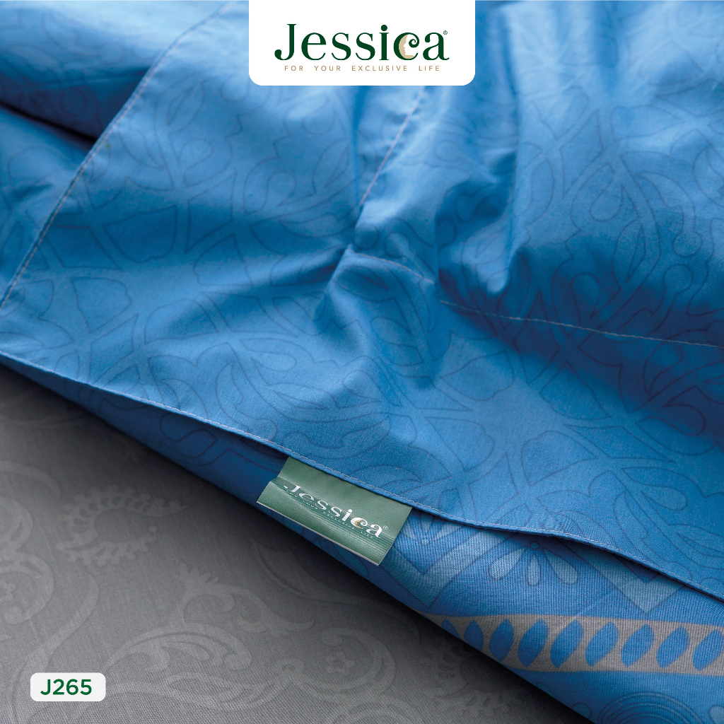 [NEW] Jessica Cotton mix J265 ชุดเครื่องนอน ผ้าปูที่นอน ผ้าห่มนวม เจสสิก้า พิมพ์ลายได้อย่างประณีตสวยงาม