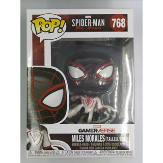 Funko Pop Marvel Spider Man Miles Morales - Miles Morales [T.R.A.C.K. Suit] : 768