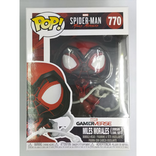 Funko Pop Marvel Spider Man Miles Morales - Miles Morales [Crimson Cowl Suit] #770