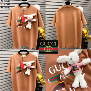 เสื้อยืด Gucci 🟤 🐰 Hiend 1:1 cotton 💯