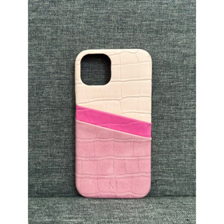 Iphone13** MUSE 3Tone Card Holder Phone Case(Rose)