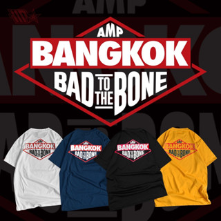 A.M.P. เสื้อสกรีนลาย “BAD BONE” T-SHIRT