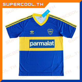 Boca Juniors 1992 Home Retro Soccer Jersey เสื้อบอลโบค่าจูเนียร์ย้อนยุค