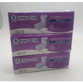 INNOFIX แผ่นปิดแผล สำหรับผิวแพ้ง่าย ขนาด 10 ซม. * 1 เมตร  Hypoallergenic adhesive for sensitive skin 10 cm * 1 m.