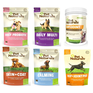 Pet Naturals of Vermont Dog วิตามินสุนัข จากอเมริกา เกรดพรีเมี่ยม มี 6 สูตร ให้เลือก