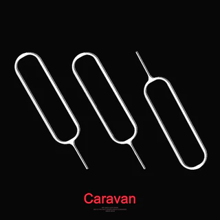 Caravan Crew 2ชิ้น ที่จิ้มซิม ที่จิ้มซิมมือถือ เข็มจิ้มซิมมือถือ เข็มจิ้มซิม เข็ม Sim card needle