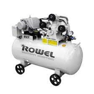 ปั๊มลม ชนิดสายพาน 3แรงม้า 2สูบ ROWEL รุ่น RW-AC-BV65-110S ROWEL rowel  โรเวล ปั๊มลม ปั้ม ปั้มลม เติมลมยาง เติมยาง