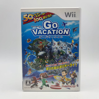 GO VACATION Nintendo Wii [JP] แผ่นมีรอย เล่นได้