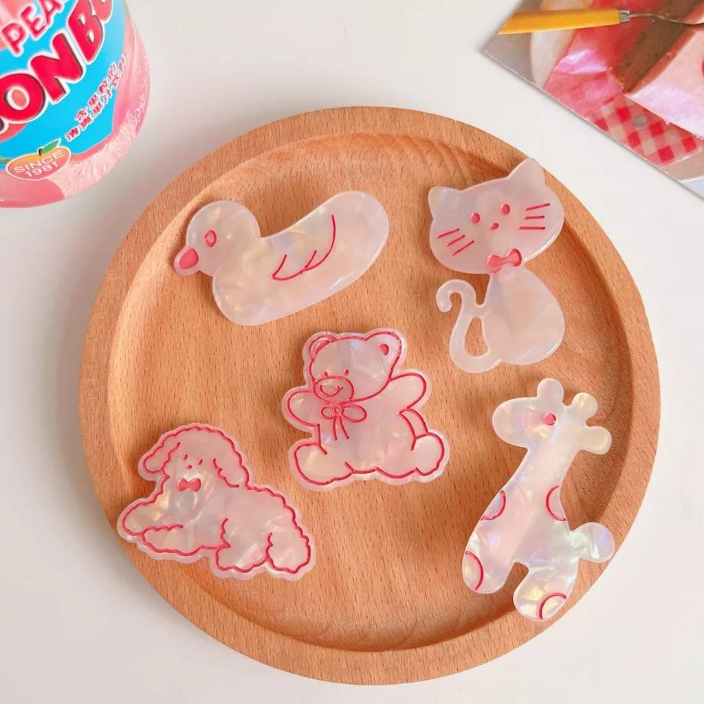 GIE-กิ๊บหนีบผม กิ๊บหนีบผมรูปการ์ตูนน่ารัก สำหรับเด็กผู้หญิง