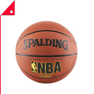 Spalding : SPD63250E* ลูกบาสเกตบอล NBA Street Outdoor Basketball, Size 6