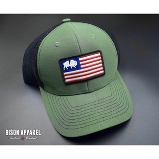 Bison Apparel Trucker Hat , American Bison