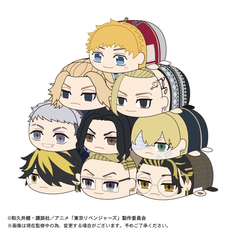 📍พร้อมส่ง*ยกกล่อง9แบบ* ตุ๊กตาโมจิ Tokyo Revengers โตเกียวรีเวนเจอร์ Mikey Takemichi Draken Tokyoreve