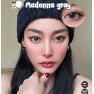 คอนแทคเลนส์ยี่ห้อ Mayalens รุ่น  Madonna Gray (สีเทา)