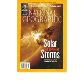 National Geographic  Solar Super Storms  ********หนังสือมือสอง สภาพ 70-80%********