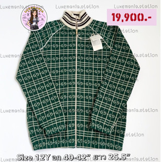 👜: New!! GG Jacket Green 12Y ‼️ก่อนกดสั่งรบกวนทักมาเช็คสต๊อคก่อนนะคะ‼️