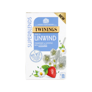 ขายแยกซอง 1.8กรัม ชา Twinings, SUPERBLENDS Unwind