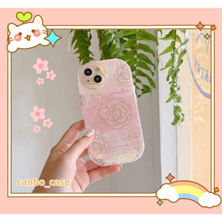 🎁ส่งของขวัญ🎁เคสไอโฟน สำหรับ 11 14 for iPhone Case 13 12 Pro Max น่ารัก หวานสวย ดอกไม้ กันกระแทก เคสนิ่ม เคสโทรศัพท์