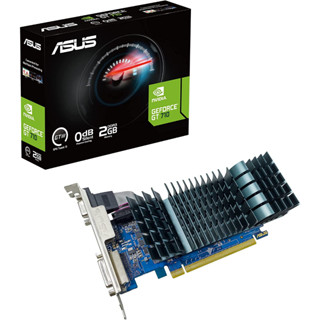 VGA (การ์ดแสดงผล) ASUS GEFORCE GT710 2GB DDR3 EVO (GT710-SL-2GD3-BRK-EVO) - 3 YEARS