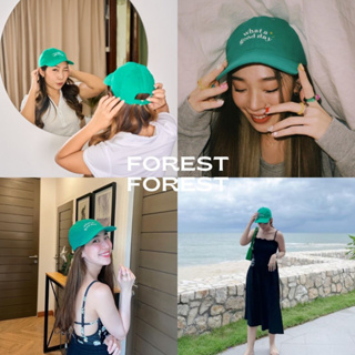 ใส่โค้ด 491X3 ลดทันที 20.-🔥 หมวกแก๊ป what a good day in FOREST🌲 by asissy.club