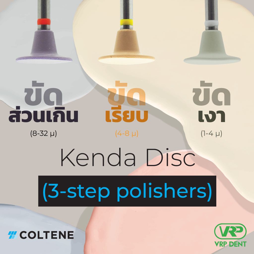 KENDA Disc 3-step polishers CTS-03X9