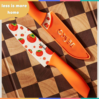 (🛒พร้อมส่ง) แบรนด์BESCO แท้100% มีดทำครัว สกรีนลาย ใบมีดทำจา…