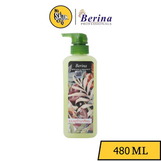 เบอริน่า แชมพูรักษาสีผม Berina Hair Repair and Protect Shampoo with Creatine for Smoother Hair 480 ml.