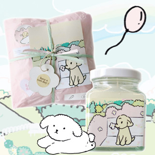 TORIAROMA | GIFTSET ต้าวก้อนกระปุกเทียนหอม BOBOS PLAYGROUND JAM CANDLE 45hrs 🎁🐕 🎈☁️