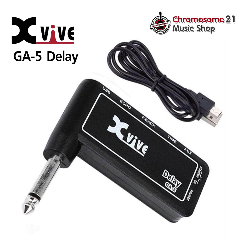 แอมป์ปลั๊ก Xvive GA-5 Delay Amplug