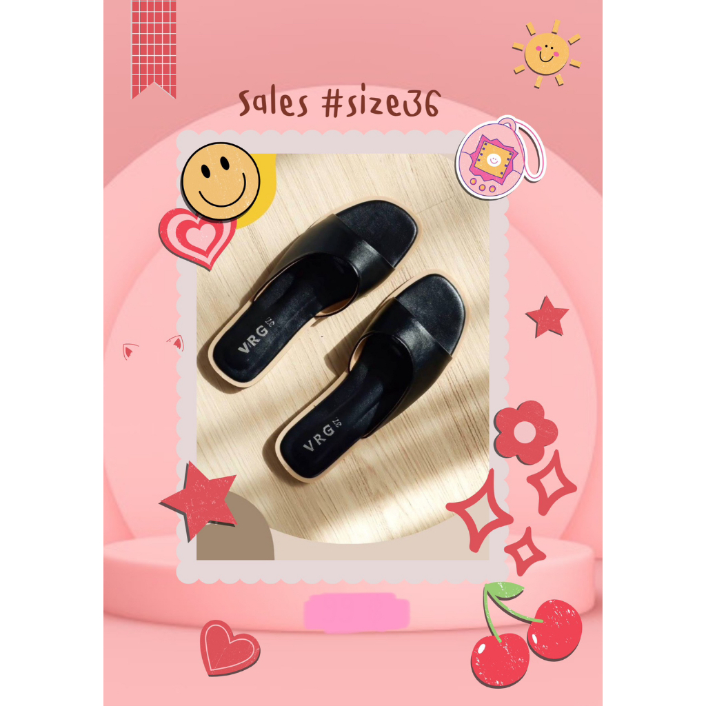 รองเท้า Alin ดำ งานแท้ ถูกที่สุด!! พร้อมส่ง