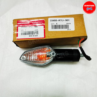 ชุดไฟเลี้ยวหน้าด้านซ้าย (12V 21W) รหัส 33450-KYJ-901 สำหรับรถรุ่น HONDA CBR250R ปี 2013 อะไหล่แท้เบิกศูนย์ 100%