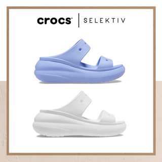 CROCS CRUSH SANDAL white/moonjelly