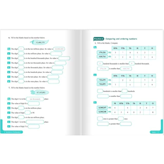 Taladboran(ป1-ป6) แบบเรียนนำเข้า Go Get Maths Workbook (รูปแบบสอนของสิงคโปร์)