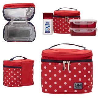 Polka Dot Thermal Bag กระเป๋าเก็บรักษาอุหภูมิ Lock&amp;Lock