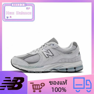 ของแท้ 100% New Balance NB 2002R รองเท้าวิ่งสวมทนระบายอากาศดูดซับแรงกระแทกต่ำ unisex สีเทา