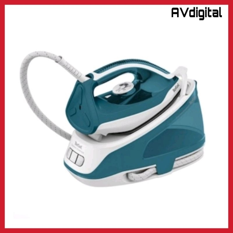 TEFAL เตารีดแรงดันไอน้ำ รุ่น SV6121T0 สีฟ้าน้ำทะเล ประกันศูนย์ฯไทย 2 ปี