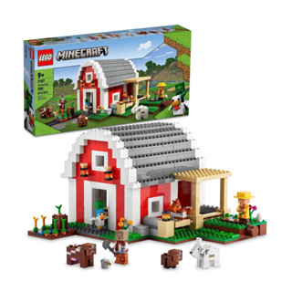 LEGO Minecraft The Red Barn 21187 Building Toy Set for Kids, Girls, and Boys Ages 9+ (799 Pieces)