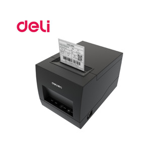 Deli Portable Barcode Label Printer รุ่น E886A เครื่องพิมพ์ใบเสร็จ รับประกัน 1 ปี