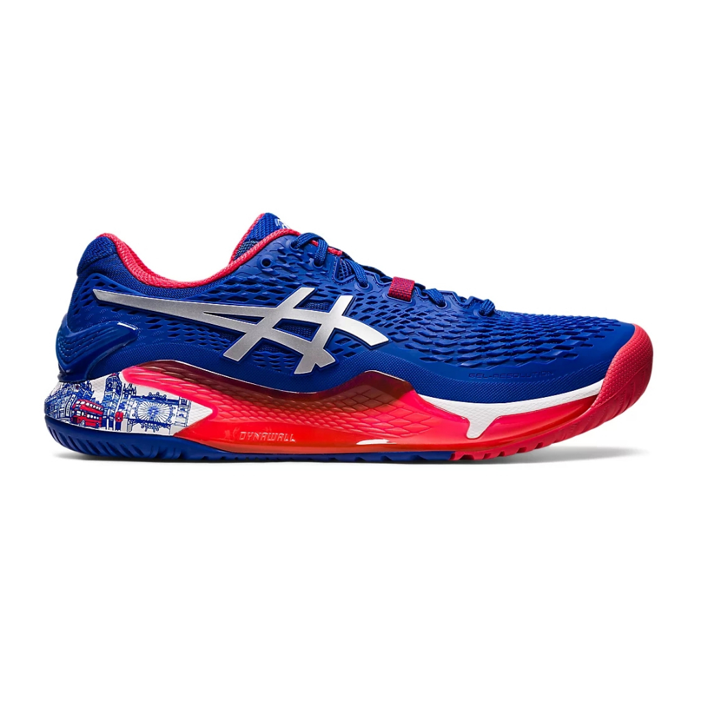 Asics รองเท้าเทนนิสผู้ชาย Gel-Resolution 9 Limited Edition | Asics Blue/Pure Silver ( 1041A443-400 )