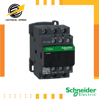 Schneider / แมกเนติก คอนแทคเตอร์ / Magnetic contactor / LC1D / LC1D09E7 / 3P 9A 48VAC 1NO+1NC