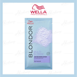 เวลล่า โปรเฟสชั่นแนลส์ บลอนเดอร์ มัลติบลอนด์ Wella Professionals Blondor Multi blonde 30g. (ซอง) ผงฟอกสีผม กัดสีผม ไฮไลท