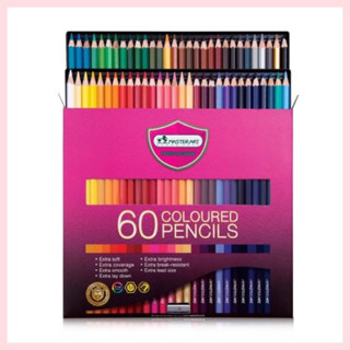 (Master Art) สีไม้มาสเตอร์อาร์ต 1 หัว (รุ่นใหม่...สีสวยสดกว่าเดิม!!) 60สี / 72สี