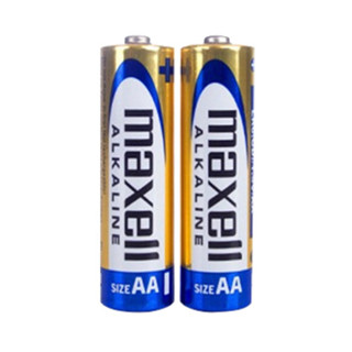 ถ่าน Maxell alkaline ขนาดAAหรือAAA 1.5V แพค2ก้อน ของแท้