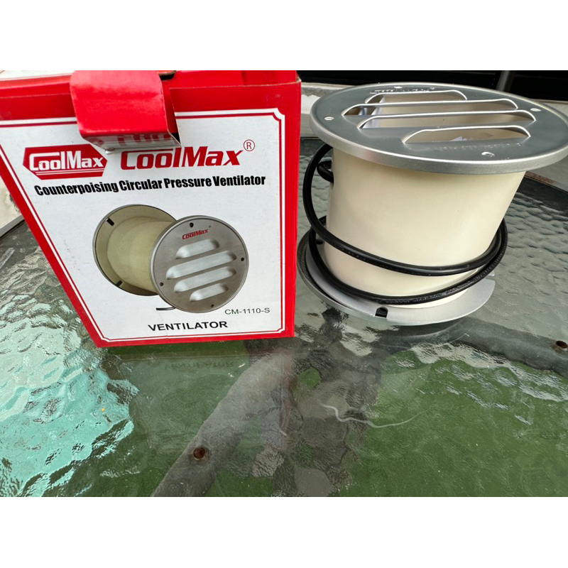CoolMax รุ่น CM-1110-S ,วาล์วปรับแรงดันห้องเย็น,Counterpoising Circular Pressure Ventilator.