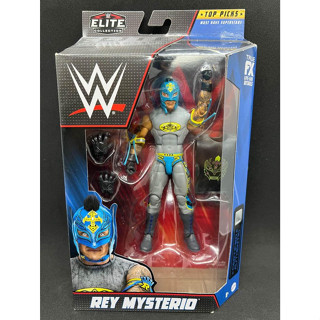 (พร้อมส่ง) Rey Mysterio (Grey) - WWE Elite 2023 Top Talent