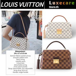 หลุยส์ วิตตอง👜Louis Vuitton CROISETTE Women/Shoulder Bag สุภาพสตรี/กระเป๋าสะพาย/กระเป๋าหลุยวิตตอง/กระเป๋าถือ