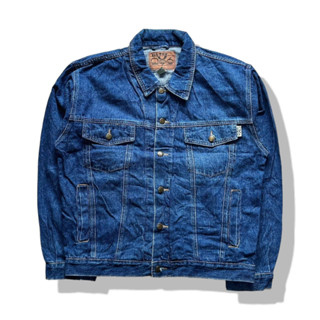 Unique 4 Pockets Denim Jacket รอบอก 45”