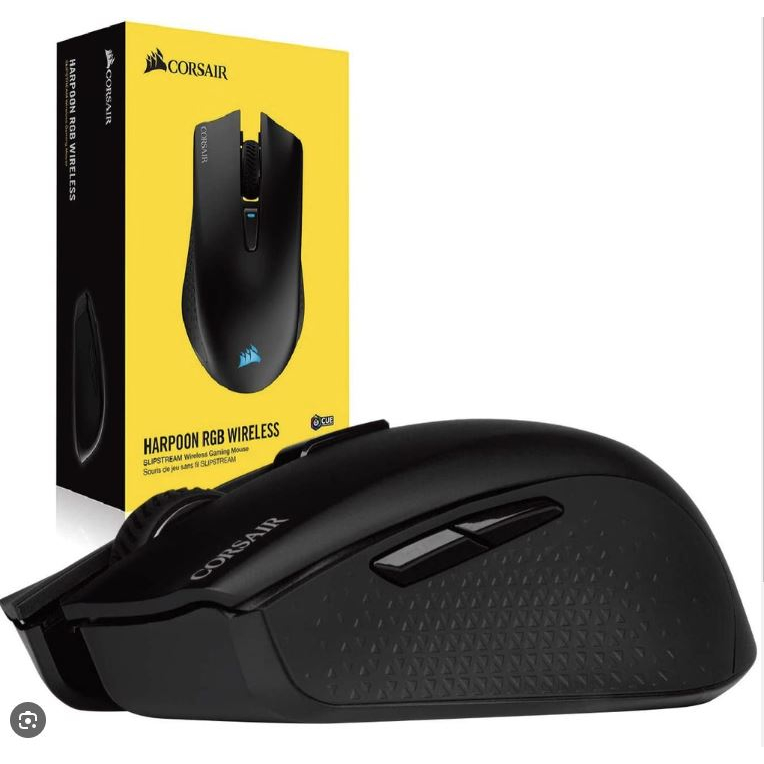 CORSAIR HARPOON RGB WIRELESS เมาส์เกมมิ่งไร้สาย รุ่น CH-9311011-AP สีดำ