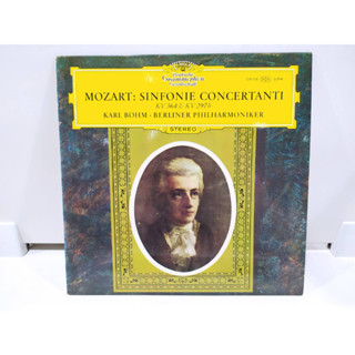 1LP Vinyl Records แผ่นเสียงไวนิล  MOZART: SINFONIE CONCERTANTI   (J22B153)