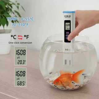 RCYAGO เทอร์โมมิเตอร์/ec/tds meter ด้วยการทดสอบคุณภาพน้ำ ATC สำหรับการปลูกพืชไร้ดิน พร้อมแบตเตอรี่