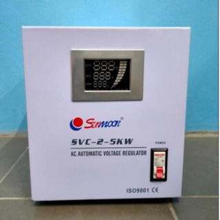 🔥ส่งฟรี 🔥 SUNMOON เครื่องปรับแรงดันอัตโนมัติ SVC-100 2-5KW /5000W หม้อเพิ่มไฟ เครื่องปรับเเรงดันไฟฟ้า svc2-5kw svc100